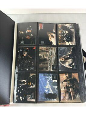 Binder 1992 Topps Batman Returns Trading Cards #1-88  Gloss Cards